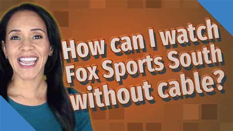 How to watch fox sports without cable. Things To Know About How to watch fox sports without cable. 